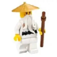 在飛比找蝦皮購物優惠-LEGO 樂高  旋風忍者 70596 吳大師 含武器