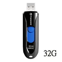 在飛比找蝦皮商城優惠-創見 JF790【32GB】USB3.0隨身碟(指推式/黑藍