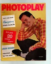 MAG: Photoplay-Pat Boone-Pat Boone-John Saxon-Jennifer Jones-4/1958