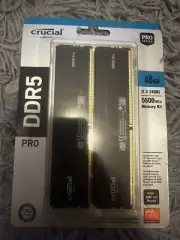 Crucial Pro RAM 48GB Kit (2x24GB) DDR5 5600MT/s (or 5200MT/s or 4800MT/s)
