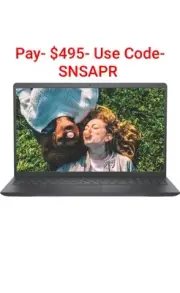 Dell Inspiron 3515 15.6" Ryzen 5 8GB/256GB Win 11 Laptop Computer- Brand New