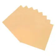 50 Pack Toner Reactive Foil 8.5"x11" A4 Foil Paper for DIY Craft,Laser Gold