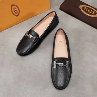 現貨TOD'S春秋款女款時尚豆豆女鞋休閑縫制商務舒適低幫英倫套腳女鞋明星同款熱銷