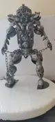 現貨工藝品擺件金屬工藝品模型 鐵藝魔獸機器人變形金剛 家居裝飾品擺件影視道具