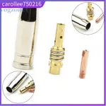 WELDING ACCESSORIES 15AK CO2 CONTACT TIP GAS NOZZLE 3PCS SET