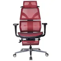 在飛比找特力屋線上購物優惠-[特價]艾索人體工學椅 電腦椅 ESCL-A77 紅