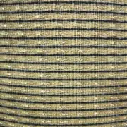 Gold and Black Strip Speaker Grill Cloth/Fabric Cabinet 24*36"