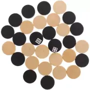 Wooden Checkers Pieces Board Game Pieces Board Game Accessory Backgammon Pieces