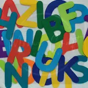 Felt stitched English Alphabet Flashcards and Kids Educational Learning Toys