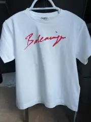 Balenciaga Red Lipstick T-Shirt - Women’s Size S - White Tee - New with tags