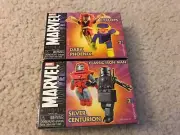 MARVEL UNIVERSE MINI MATES DARK PHOENIX SILVER CENTURION CYCLOPS IRON MAN 2004