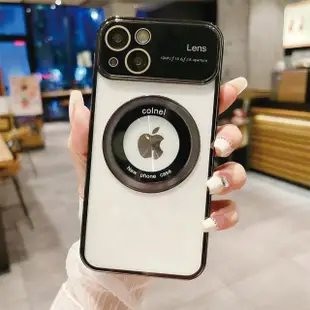 【HongXin】iPhone 15 Pro max 6.7吋 一體鏡頭大視窗磁吸手機保護殼