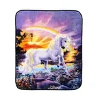 NWT Wild Frontier Unicorn Plush Throw, 50" x 60"