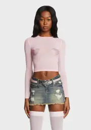 [Sugar Thrillz] Rising Pulse Crop Top