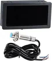 ULTECHNOVO Hall Proximity Sensor Rpm Tachometer Digital Gauge Easy to Install for Automotive Industrial Use