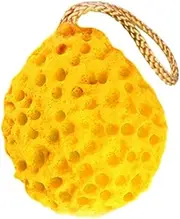 Healeved Portable Honeycomb Shaped Bath Shower Body Exfoliator Face Cleansing Puff Sponge Pad Soft Comfortable Random Bath Ball