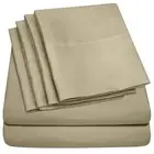 Cal King Size Bed Sheets - 6 Piece 1500 Supreme Collection Fine Brushed Micro...