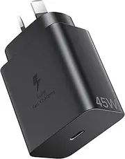 45W USB C Fast Charger for Samsung S25/S25+/S25/S24 Ultra - USB C Fast Charger Block USB C Wall Charger Super Fast Charger Type C Compatible with Samsung Galaxy S23 Ultra/S22/S21/S20