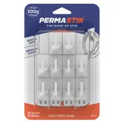 Permastik Small Utility Hooks - 10 Pack