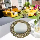 Mirrored Decorative Tray Decorative Mirror Tray for Bathroom Dresser Bedroom