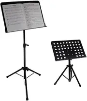 Adjustable Music Stage Stand Heavy Duty Metal Music Sheet Conductor Folding