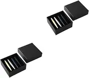 [SAFIGLE] Business Tie Clip Copper Necktie Pinch Clips for Men Elegant Present Included for Meetings Appointments and Formal Occasions