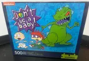 Rugrats Jigsaw Puzzle Nickelodeon Reptar Tommy Chucky Retro TV Show Cartoon Game