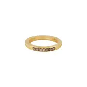 Zen Ring in Sterling Silver with Labradorite Stone - Elegant Jewellery in Australia