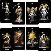 Tarot Cards, 78 Tarot Deck with Gold Edges, OriginalLost Soul Tarot Cards for Beginners and Experts with Guide Book and Gift Bag, Fortune Telling Game, Divination Tools for All Skill Levels.