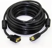 Gold Plated VGA Cable Male to Male 3+6 HD Fully Wired 15PIN for LCD Projector PC Laptop Monitor 1.5m 3m 5m 10m 20m(15m)