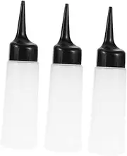 Baluue 3pcs Shampoo Bottle Condiment Bottles Chefs Squeeze Bottle Kitchen Squeeze Bottle Ketchup Bottles Applicator Bottle Mist Bottle Economy Wash Bottle Hair Dye Bottle Applicator Spray