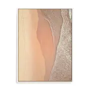 Artey | From Above 4 - Framed Canvas - White Frame - 45 x 60cm