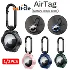 Silicone Air Tag Cover AirTag Protective Case Holder Shockproof Armor For Apple