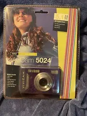 Vivitar Vivicam 5024 5.1MP Compact Digital Camera Purple Brand New Unopened Box