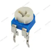 10 x Blue White 500K Ohm 504 Trimpot Trimmer Potentiometer Variable Resistor
