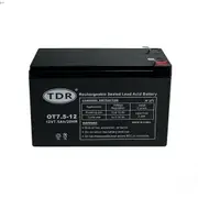TDR BATTERY OT7.5-12 12V 7.5AH AGM Deep Cycle Sealed Lead Acid SLA GEL AGM BATTERY for mobility scooters, golf carts, wheelchair, dust collectors, mowers