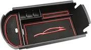 Car Armrest Box Storage Center Console Box for Toyota for C-HR for CHR 2016-2020 Accessories (Color : Red)