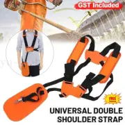 NEW Double Shoulder Strap Harness for Brushcutter Whipper Snipper Trimmers