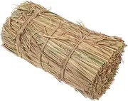 HIAKDOFT Outdoor Small Haystack Decor Rustic Straw Decoration for Garden Home and Wedding Scenes Easy Care No Installation Required Present for Friends and Family