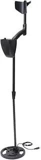 CAXUSD 1PC Portable Metal Detector with Probe for Home and Outdoor Use Battery Gold with Pointer Display Black