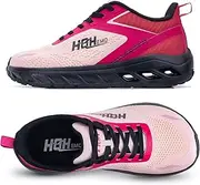 [GOOBON] Womens Wide Toe Box Trail Running Shoes Fashion Sneakers Tennis Shoes Athletic Breathable Sneakers Zero Drop Lightweight Footwear