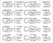 Code 3 Adhesive Vinyl Decal Suit White Cabs - Culina Group - 1/50 1/76 1/64 1/87