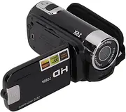 Video Camera Camcorder 4k, Full HD 48MP Vlogging Camera with 2.7 Inch 270° Rotation Color Screen, 16X Zoom, Built in Flash, Digital Camera Recorder forYouTube (Black)
