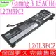 LENOVO L20M3PC2 電池 聯想 Gaming 3 15ACH6,82K200emtw L20C3PC2,L20L3PC2,L20D3PC2
