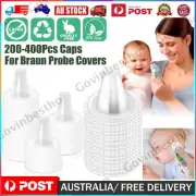 20-400Pcs Disposable Ear Thermometer Filters Covers Lens Refill For Braun Probe
