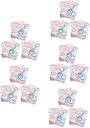 COHEALI 5sets A4 Document Folder PVC Music Note Pattern File Holder Double-Sided Sheet Protector 12pcs*5