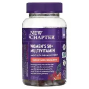 2 X New Chapter, Women's 50+ Multivitamin, Berry Citrus, 90 Gummies