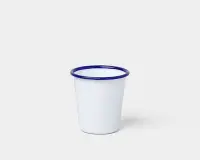 在飛比找Yahoo!奇摩拍賣優惠-【英國 Falcon】藍白色 琺瑯杯 310ml 琺瑯水杯 