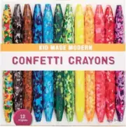 Kid Made Modern Confetti Coloring Crayons - Kids Art Supplies...