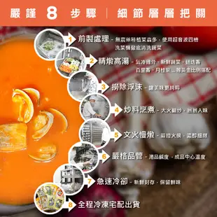 【照料理】義式番茄海鮮濃湯250g (冷凍濃湯、無添加、少油、少鈉) 番茄 濃湯 海鮮濃湯 義式濃湯